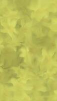 Elegant yellow floral vertical background animation in the style of an abstract watercolor or oil painting with gently blending delicate daffodil flowers in vibrant color tones. video