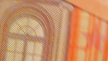 50 Euro Banknotes, Rotating Money Background - Top View, Macro. Euro Money Currency. Orange Paper Money. A Lot of Fifty Euro Bills. Business, Finances, Cash and Money Saving Concept - Angular Rotation video