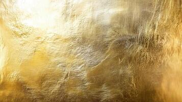 Abstract golden texture with shimmering effects for creative backgrounds or artistic designs. photo
