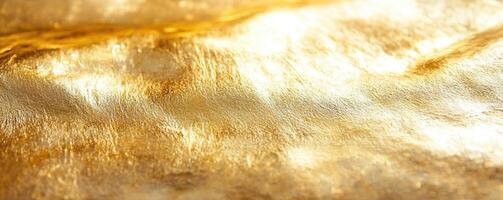 Elegant golden texture with subtle variations, perfect for backgrounds and design elements. photo