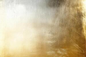 Abstract gold texture with metallic sheen, suitable for backgrounds and designs. photo