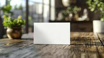 a7 flat card mockup, mockup blank photo