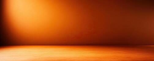 Empty background with warm orange tones, ideal for design projects and presentations. photo