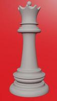 3d pawn in chess with different different background photo