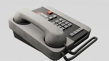 office telephone with different different background photo