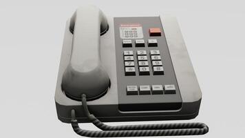 office telephone with different different background photo