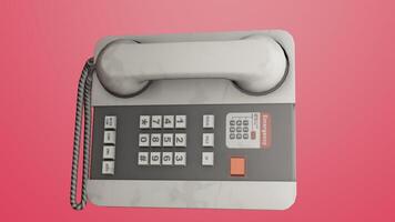 office telephone with different different background photo