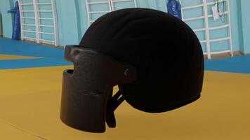 Black Helmet with different different angle view 4k photos