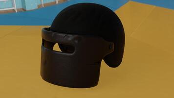 Black Helmet with different different angle view 4k photos