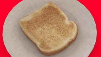 bread on plate with different different backgrounds 4k photos