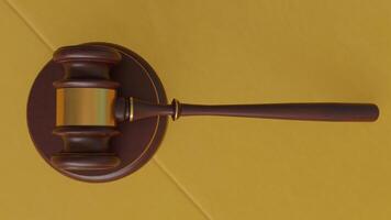 wooden gavel with different different angle view photo