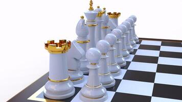 chess board game with different different angle view photo