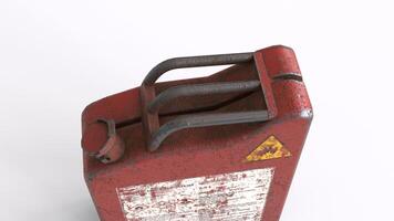 oil can with different different angle view and white background photo