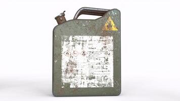 oil can with different different angle view and white background photo