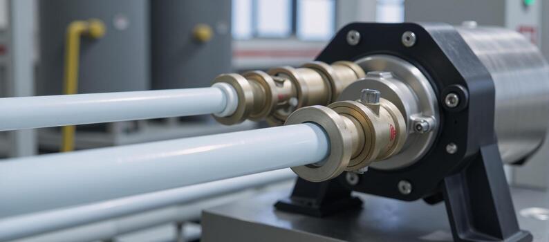 Hydrogen pipeline for clean energy controlling gas pumping system photo