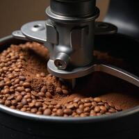 A coffee bean grinder is depicted photo
