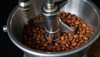 A coffee bean grinder is depicted photo