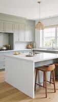 Coastal Kitchen Design Modern Aesthetic Blend with BeachInspired Elements Innovative Solutions photo
