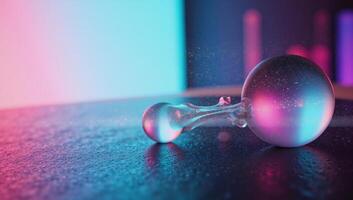 A vibrant abstract holographic 4K backdrop features a blend of pastel colors data mosh glitches and nostalgic colorful noise photo
