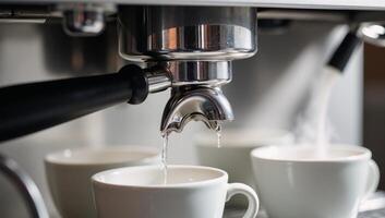 Coffee maker serves up refreshing beverages photo