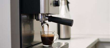 Sleek contemporary design coffee maker with stateoftheart technology for your daily caffeine fix photo