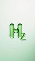 Sustainable green hydrogen H2 as an ecofriendly and promising fuel for the future industries photo