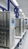 Fuel cells running on hydrogen power photo