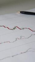 Financial Investment Concept Stock MarketForex Trading Graph with Candlesticks photo