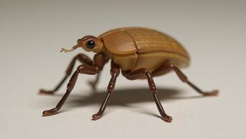 Highdefinition digital illustration featuring an intricately detailed toy bug for educational use photo