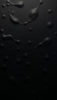 A black textured gradient background featuring an uneven matte surface photo