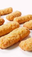 Chicken Fingers from Raising Canes photographed against a white backdrop generative photo