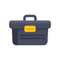 Toolbox icon showing tools for construction and repair vector