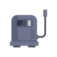 Portable power station providing emergency electricity using renewable energy source vector