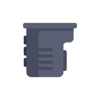 Battery grip for dslr or mirrorless camera enhancing stability and ergonomics vector