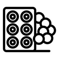 Audio system playing loud music with high volume vector