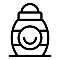 Roll on deodorant providing smiling freshness and hygiene vector