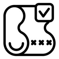 Phone verifying password with fingerprint scan showing access granted vector