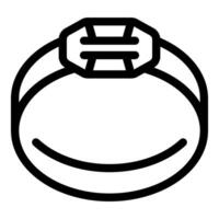 Smart bracelet showing time on wrist displaying digital hour vector
