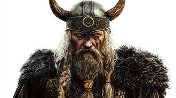 artwork features Baldr central figure in Scandinavian mythology captured in powerful and striking portrayal photo