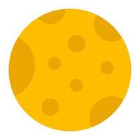 Full Moon icon for web, app, infographic, etc vector