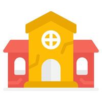 Haunted House icon for web, app, infographic, etc vector