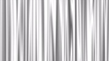 White Curtain Wave Background Loop video