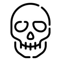 Skull icon for web, app, infographic, etc vector