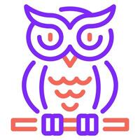Owl icon for web, app, infographic, etc vector