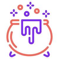 Cauldron icon for web, app, infographic, etc vector