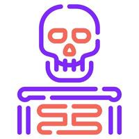Skeleton icon for web, app, infographic, etc vector