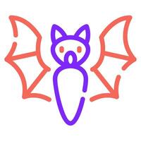 Bat icon for web, app, infographic, etc vector
