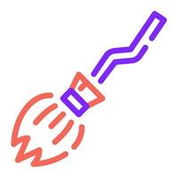 Broomstick icon for web, app, infographic, etc vector