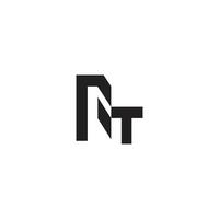 Monogram TM or MT logo template with shield frame. Initial Letter TM Logo Template design. Linked letter TM logo design. vector