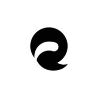 QZ initial monogram logo with creative square style design vector